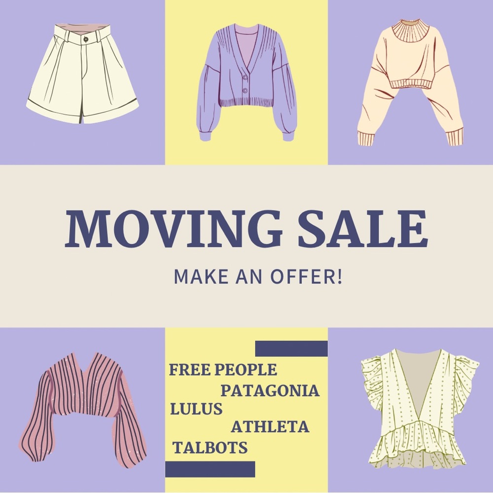 Moving sale!